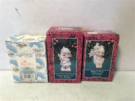 3 Precious Moments Figurines