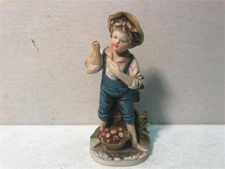 Homco 8880 Bisque Ceramic Figurine