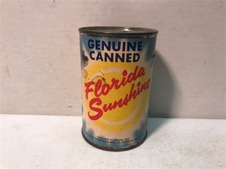 Mailed Genuine Canned Florida Sunshine