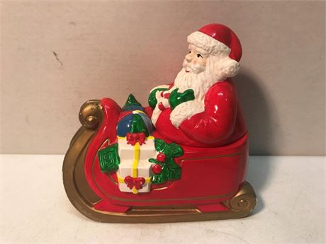 1990. Lotus Santa Cookie Jar