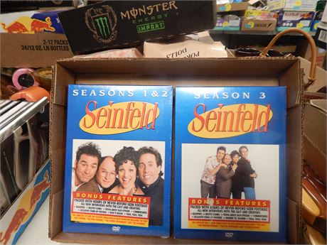 Seinfeld Seasons 1 & 2 & 3 DVD'S