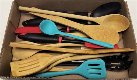 Lot Of Kitchen Utensils