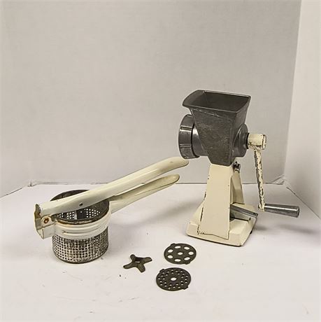 Vintage Tab-L-Chopper Meat Grinder