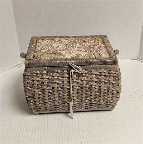 Vintage Sewing Basket