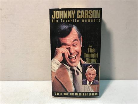 Johnny Carson his favorite moments VHS