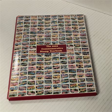 2002 Commemorative Stamp Yearbook. With NEW Stamps Included