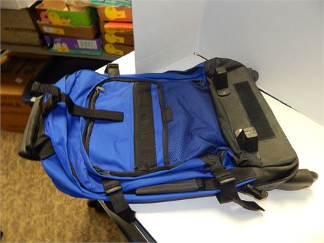 Travel bag with wheels