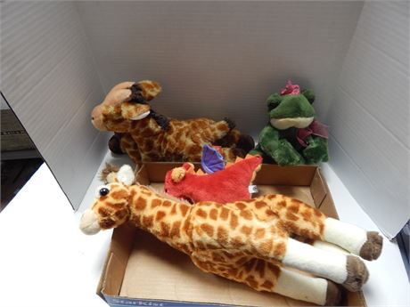 Lot of stuffed animals