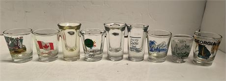 Lot Of Shot Glasses