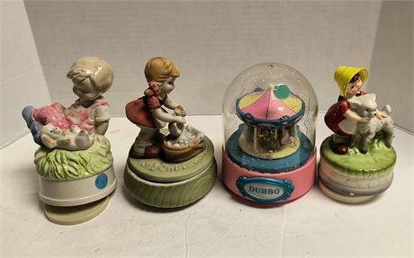 Lot Of Music Boxes