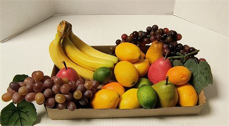 Lot Of Artificial Fruit