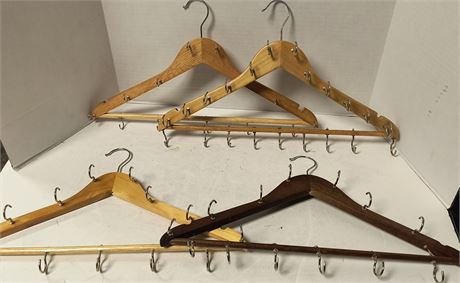 Lot Of Tie/Scarf Hangers