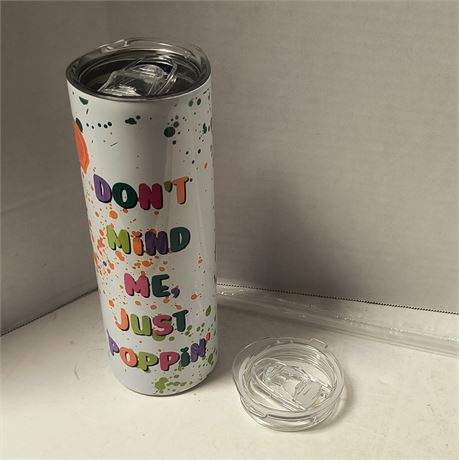 NEW Beverage Tumbler With Lid
