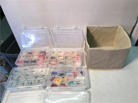 Tote of Diamond Painting Beads
