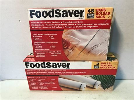 FoodSaver Bags & Rolls