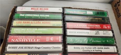 Lot Of Various Cassette Tapes