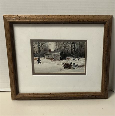 Florian K. Lawton Painting. Local Artist From Aurora OH.