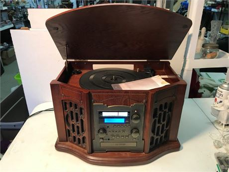 Record, Radio, Casette & CD player