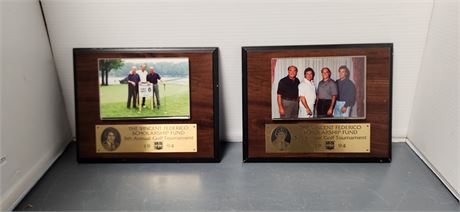 Vintage Golf Plaques