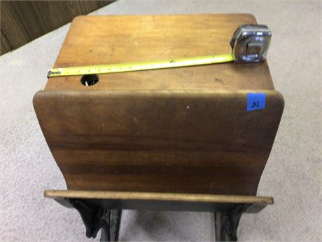 Antique School Desk