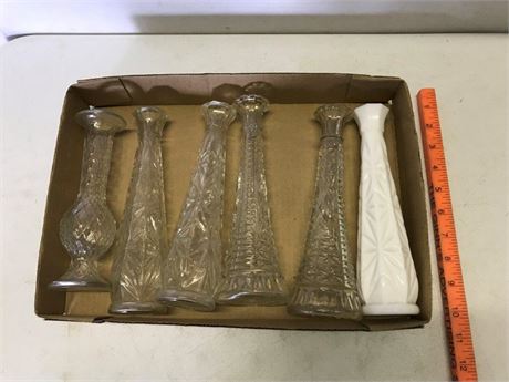 Glass Bud Vases