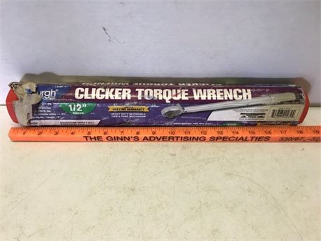 Clicker Torque Wrench