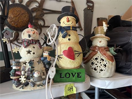 Snowmen Lights, Decor