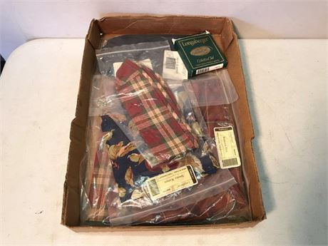 Longaberger Liners & Misc.