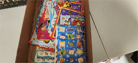 Various Collectible vintage stickers