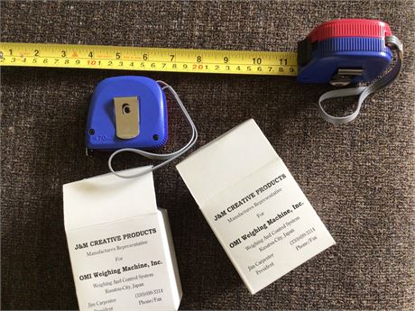 2- Brand New Measuring Tapes - 18 Feet