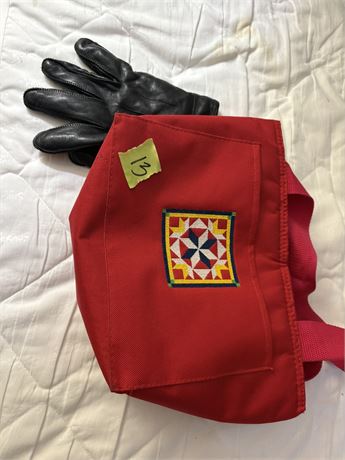 Lunch Bag, Gloves