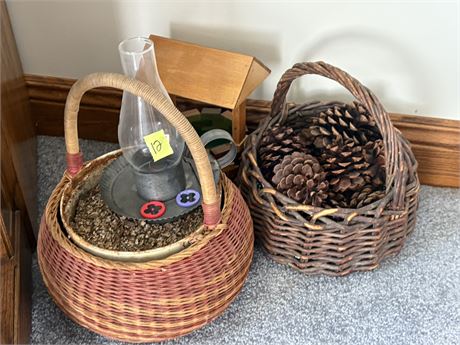 Baskets, Candle Holder