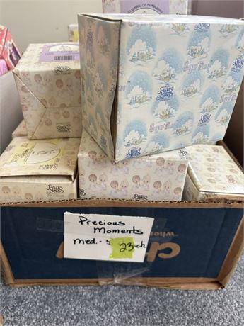 Precious Moments Box Lot