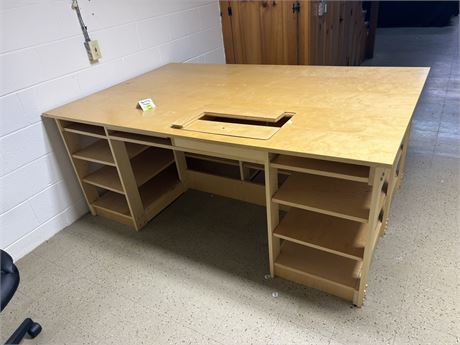 Very Large Quilting Table (In Basement)