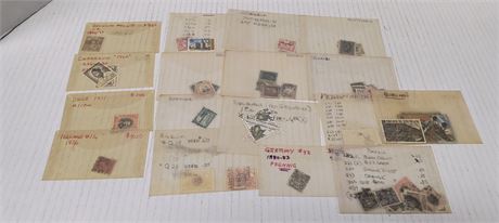 Lot Of Postage Stamps