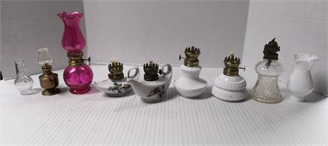 Various Small Oil Lamps