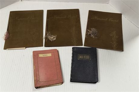Vintage Memorial Records & Auto Records & Misc.