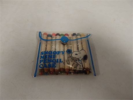 Mini Snoopy Colored Pencils