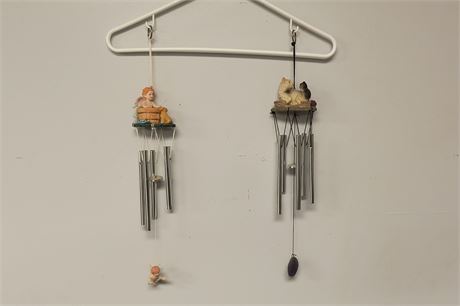 Angel & Cat Wind Chimes