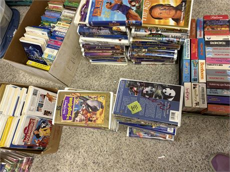 VHS Tape Lot, Disney