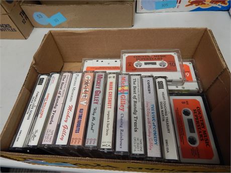 Lot Of Cassette Tapes