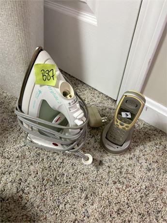 Iron, Cordless Phone