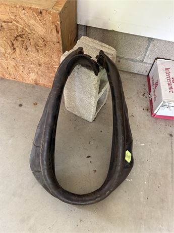 Antique Leather Horse Collar