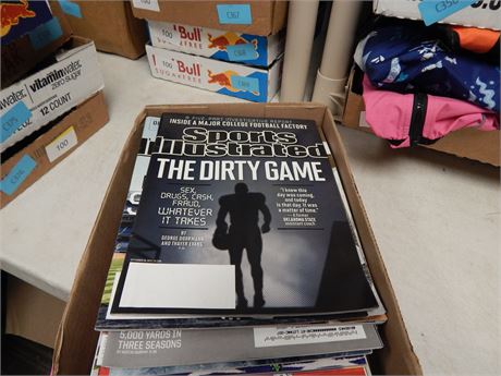 Various Sports Illustrated Magazines
