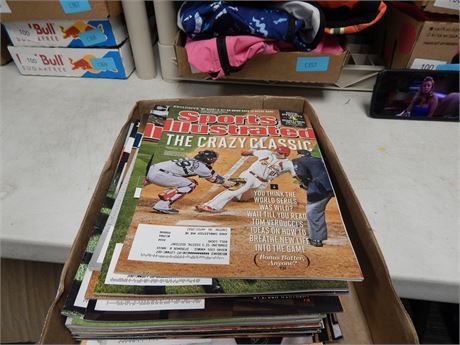 Various Sports Illustrated Magazines