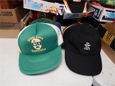 Lot Of Baseball Hats