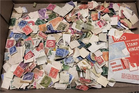 Lot Of Vintage Postal Stamps