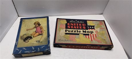 2 Vintage Puzzles