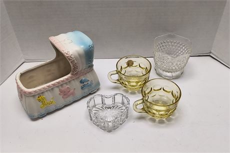 Lot Of Glassware