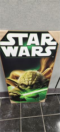 2013 Star Wars Yoda Movie Poster